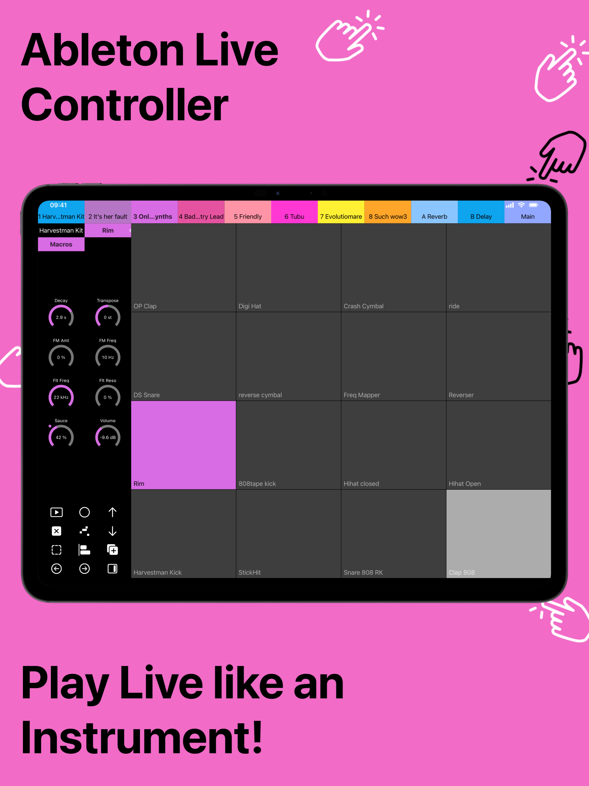 7III Tap: Live MIDI Controller