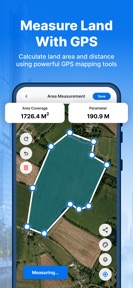 GPS Field Area Measure screenshot