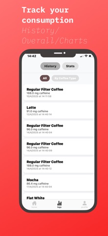 Coffee Stats Screenshot 4 of 6