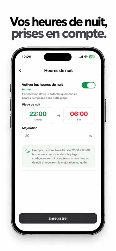 HORA – Heures de travail screenshot 4 of 5
