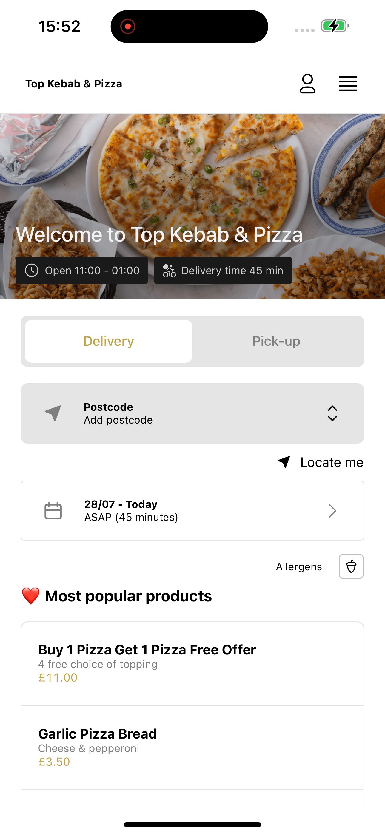 Top Kebab & Pizza screenshot 7