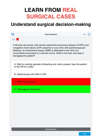 Case Files: Gyn Surgery iPad screenshot