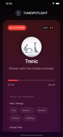 TuneSpotlight screenshot