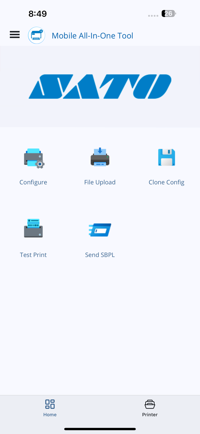 SATO Mobile All-In-One Tool