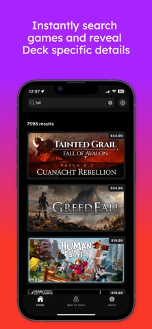DeckSettings screenshot