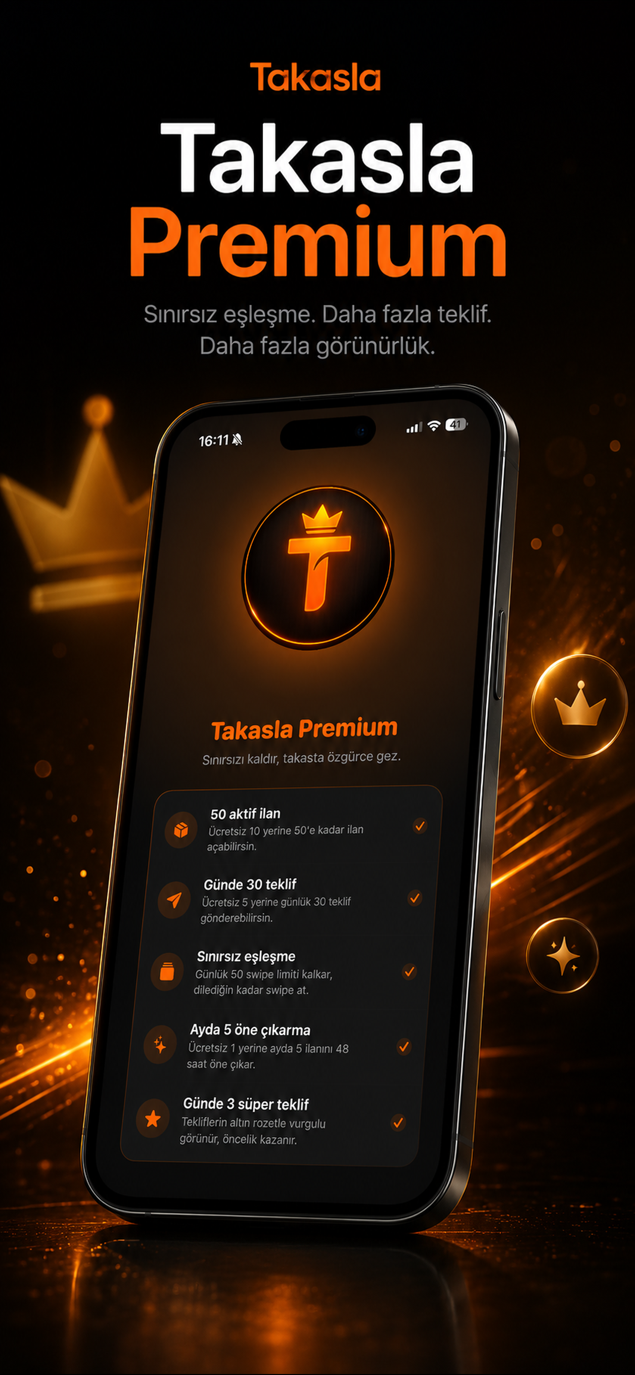 Takasla - Takas Uygulaması