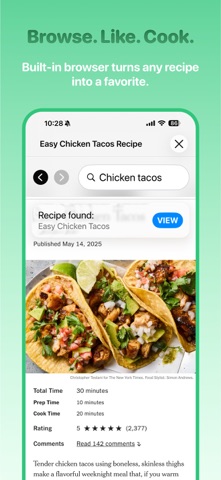 Rapp: Recipes & Shopping List Screenshot 6 of 6
