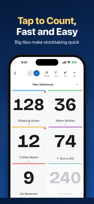 Inventory Management Counter screenshot 2