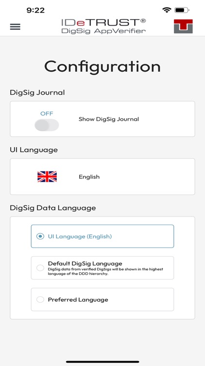 IDeTRUST DigSig Verifier screenshot-8