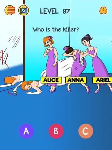 Brain Who? Tricky Riddle Tests iPad screenshot
