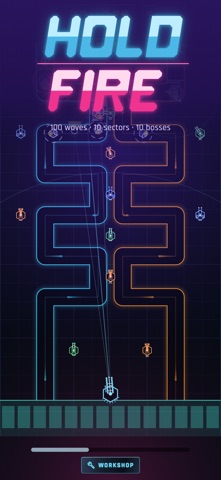 Hold Fire: Tower Defense iPhone screenshot