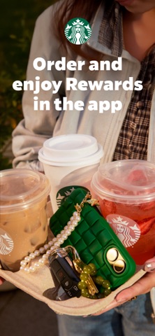 Starbucks App Store preview screenshot 1