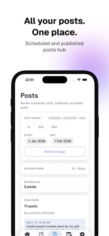 Postio: Postiz Client Screenshot 2 of 5