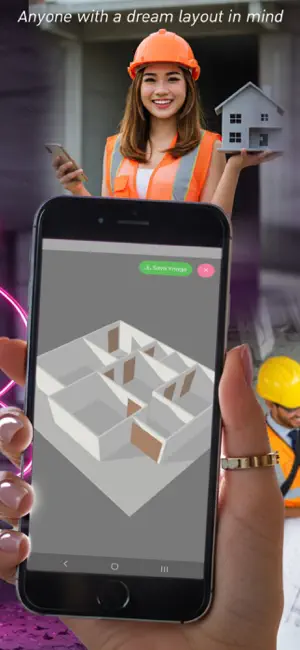 EasyPlan 3D - Build Home floor screenshot 2