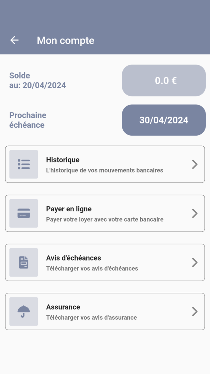 PiH - Votre espace locataire