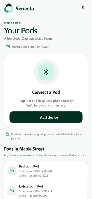 Senecta screenshot 1