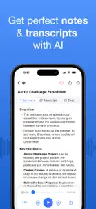 AI Note Taker - Summary screenshot #1 for iPhone