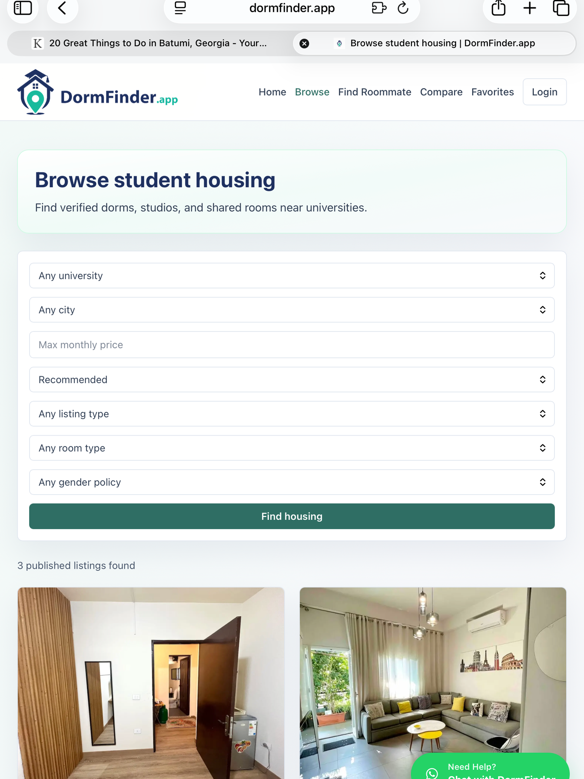 DormFinder screenshot 11