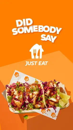Capture d'écran de Just Eat - Food Delivery sur iPhone 7