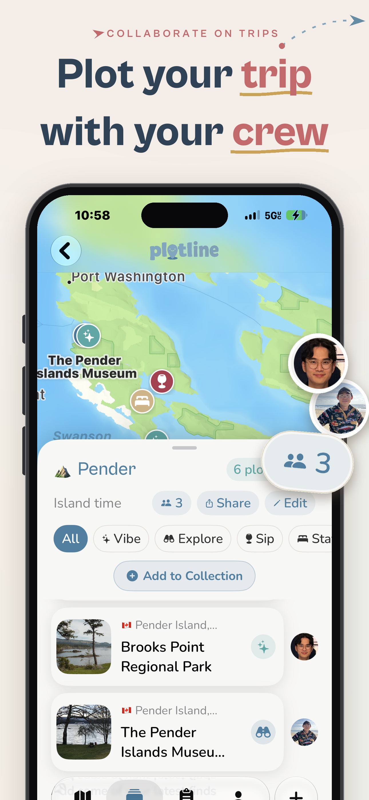 Plotline: Travel Map & Planner screenshot 4