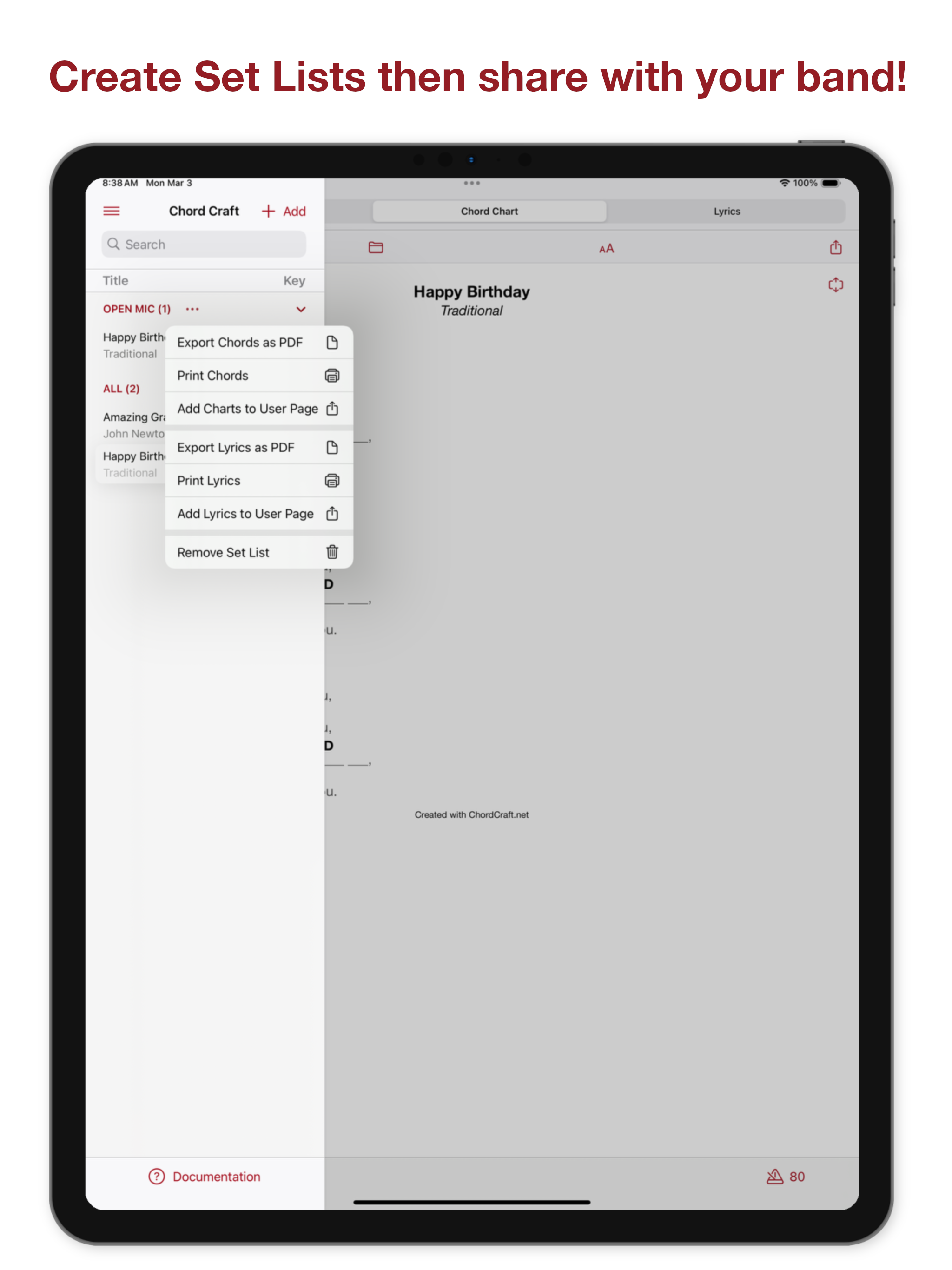 Chord Craft guitar chords tabs screenshot 17