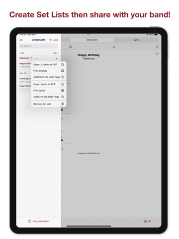 Chord Craft guitar chords tabs iPad screenshot 8