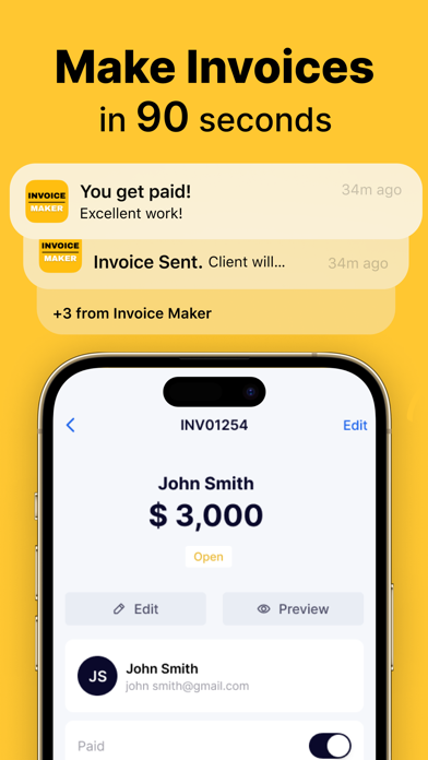 Invoice Generator－Estimate App Screenshot