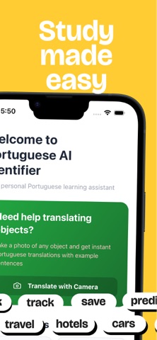 Portuguese AI Identifier screenshot