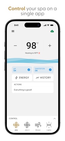 Wellis Spa Control Pro screenshot
