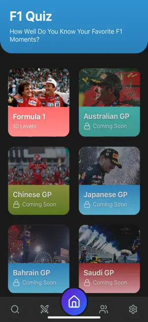 Formula1 Quiz screenshot 1