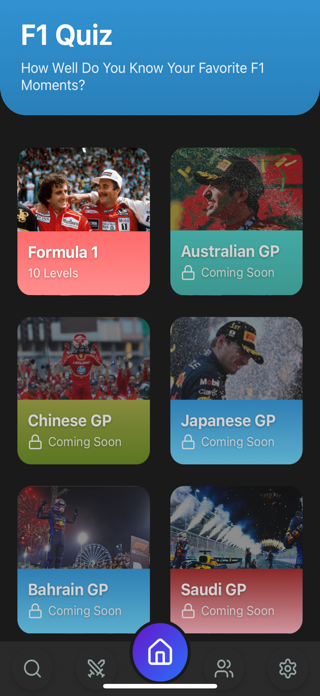 Formula1 Quiz Screenshot 1 of 5