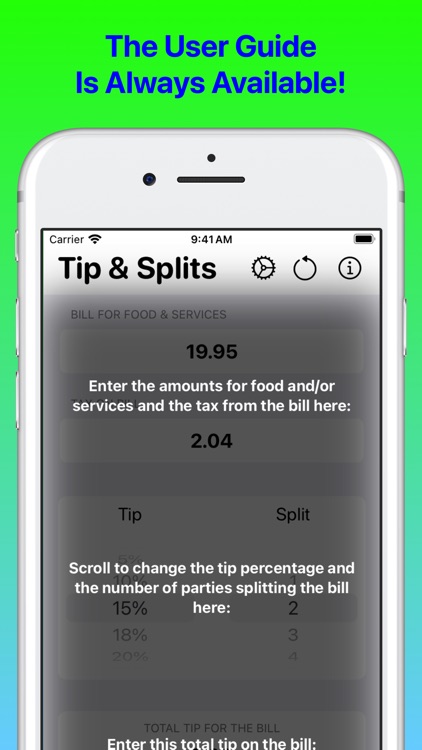 Tip & Splits screenshot-3