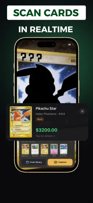 Flip&Scan: Card Value Scanner iPhone screenshot 2