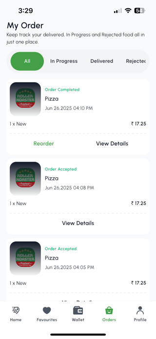 RollerKoaster Foods Screenshot 1 of 5