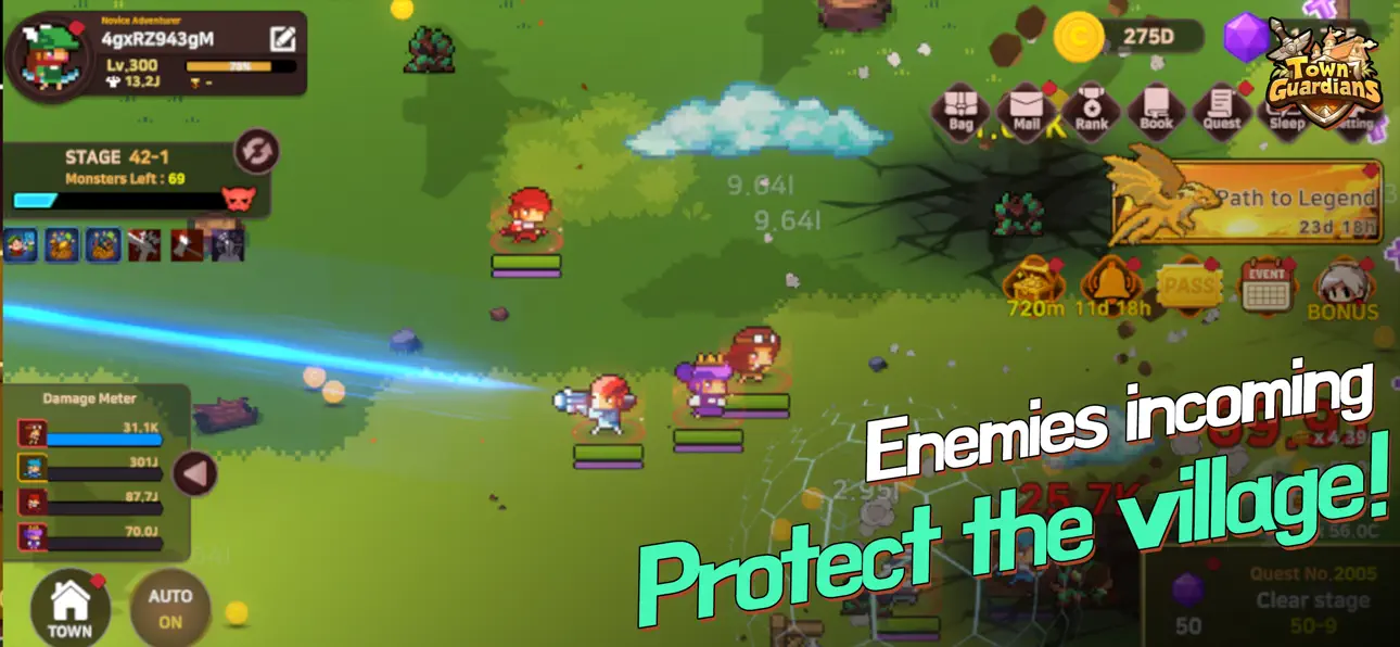 Town Guardians Hack screenshot 2 - iOS game interface