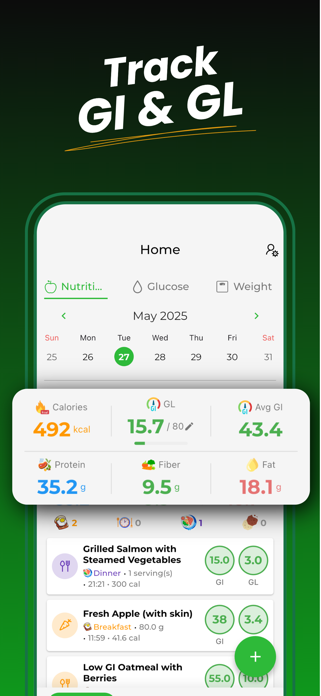 Glycemic Index: Load Tracker Screenshot 2 of 8