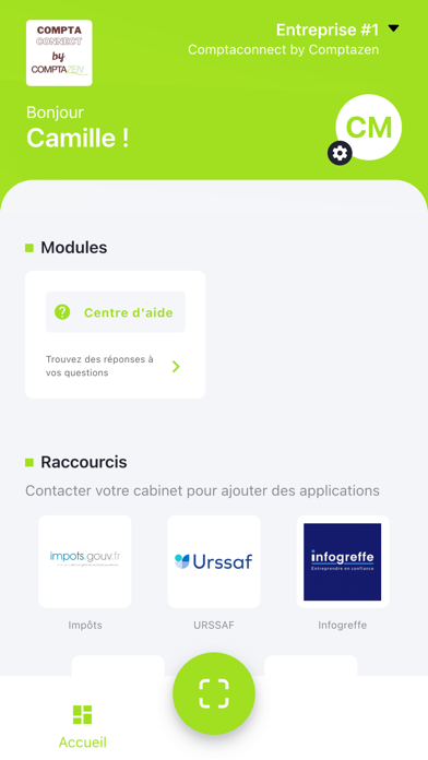 Screenshot #3 pour Comptaconnect by Comptazen