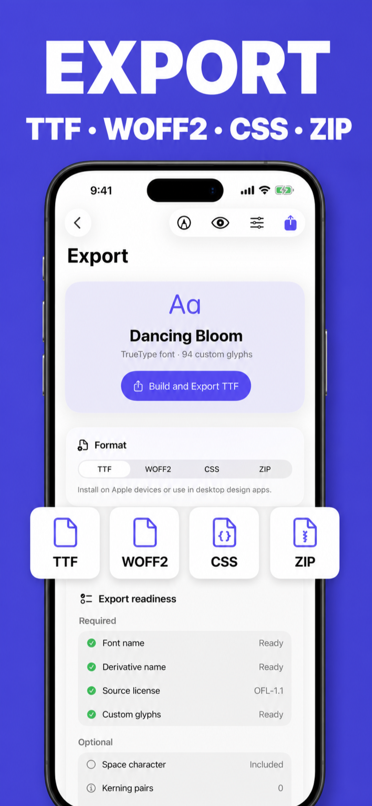 Draw Fonts - Design any font screenshot 6