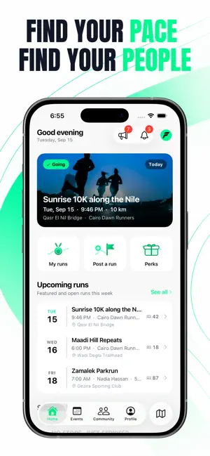 PaceFyndr - Run Clubs & Events screenshot 2