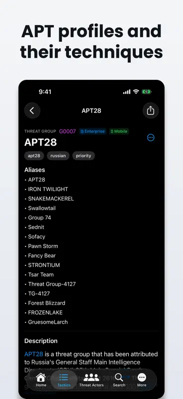 ThreatMatrix screenshot 1 of 4