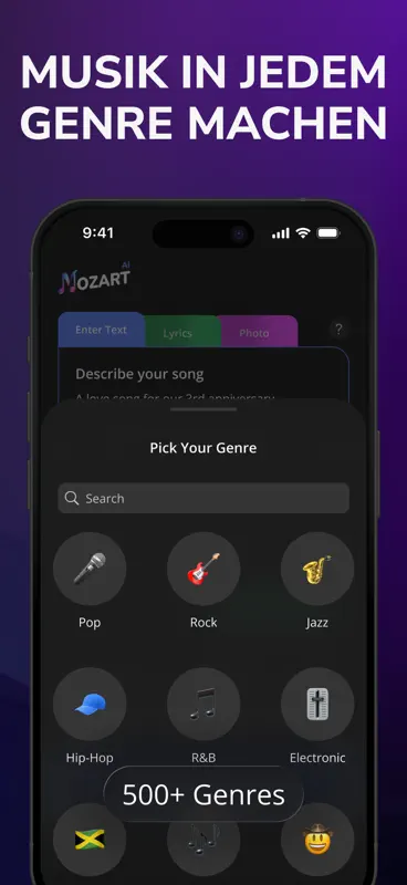 AI Song Generator: Mozart screenshot 5 of 7