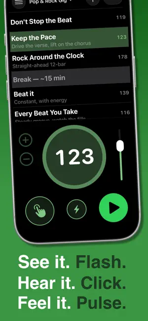 SessionClick: Stage Metronome screenshot 2
