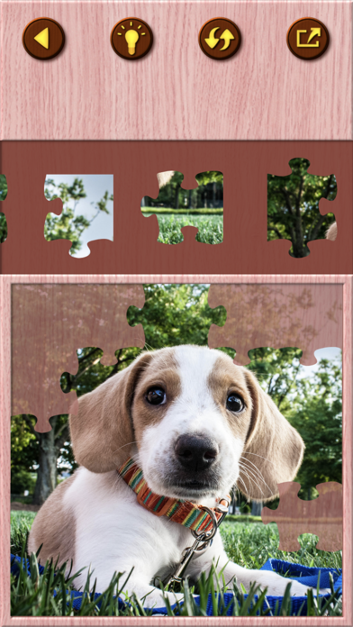 Cute Puppy Jigsaw Puzzle Games Screenshot