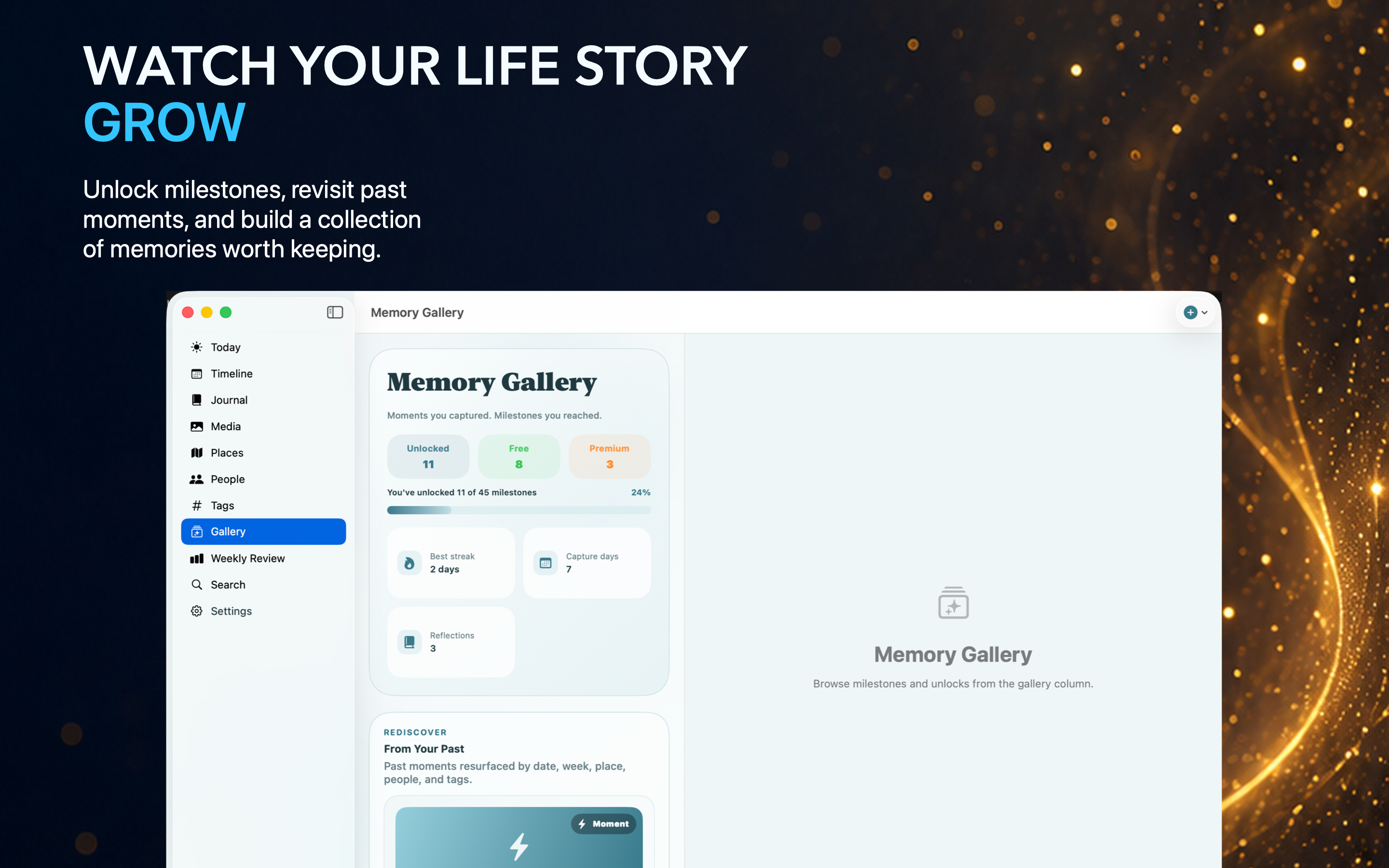 Moments Later – Memory Journal