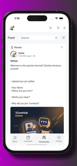 1CoreHub Screenshot 2 of 4
