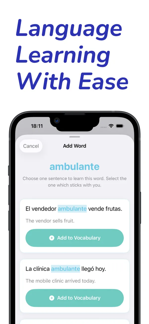 Screenshot #2 pour FluentRead: Learn Languages AI