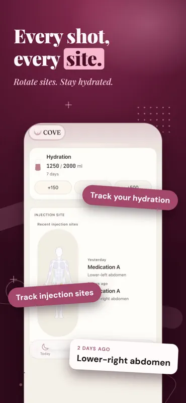 COVE: IVF Tracker & Injections screenshot 8 of 10