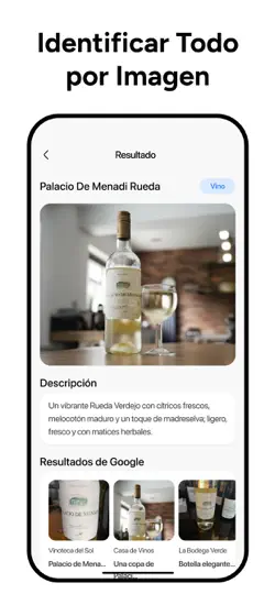 Captura de pantalla de Lens AI: Identifica Todo en iPhone 5