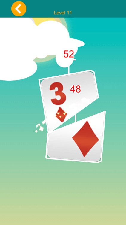 Card Cutting Balance Game
