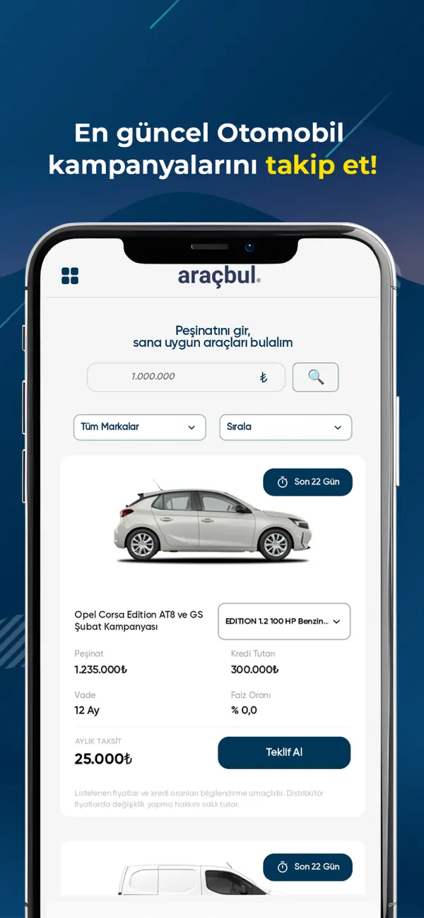 #6. Araçbul (iOS) Ved: Webformans